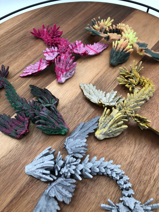 Articulated Flying Winged Dragon